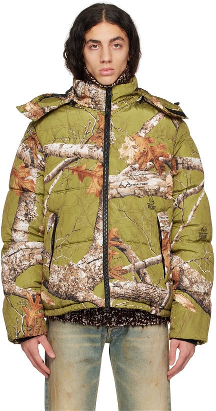 Photo: The Very Warm Green Realtree EDGE® Edition Puffer Jacket