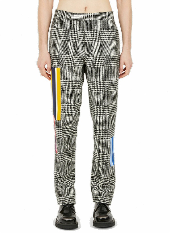Photo: Multi Bar Prince of Wales Pants in Grey