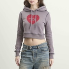 Diesel Women's F-Slimmy Hoodie in Grey