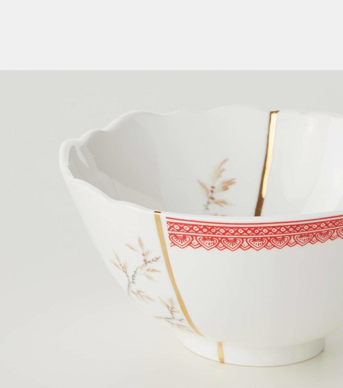 Seletti Kintsugi fruit bowl by Marcantonio Raimondi Malerba