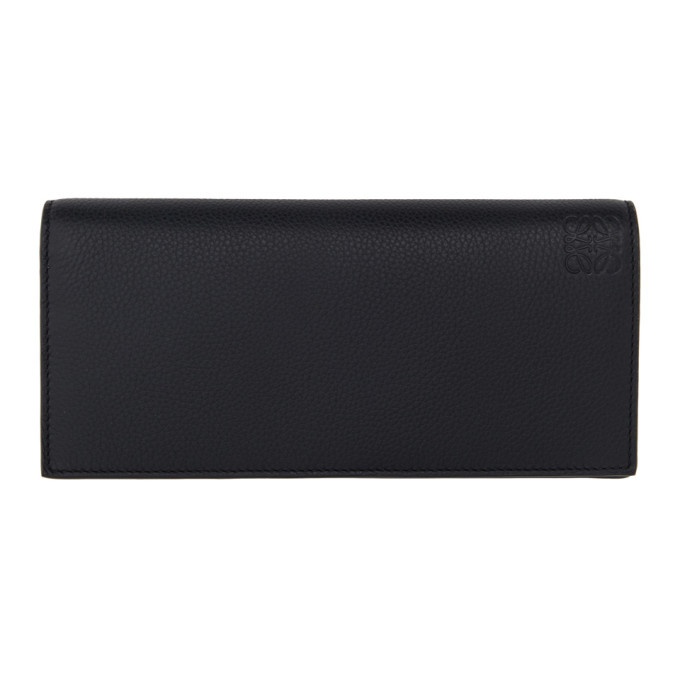 Photo: Loewe Black Long Horizontal Wallet