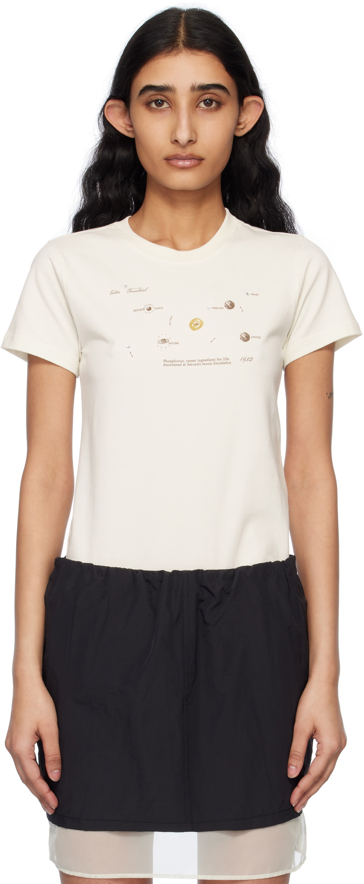 Kijun Off-White Planet T-shirt