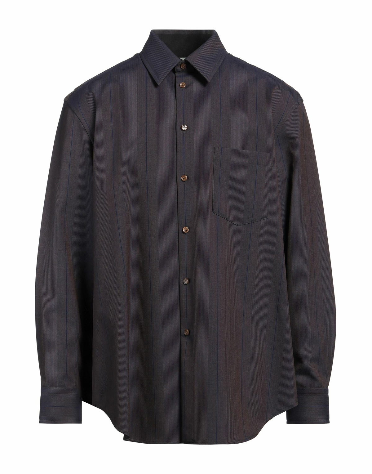 Burberry Mens Shirt in Navy