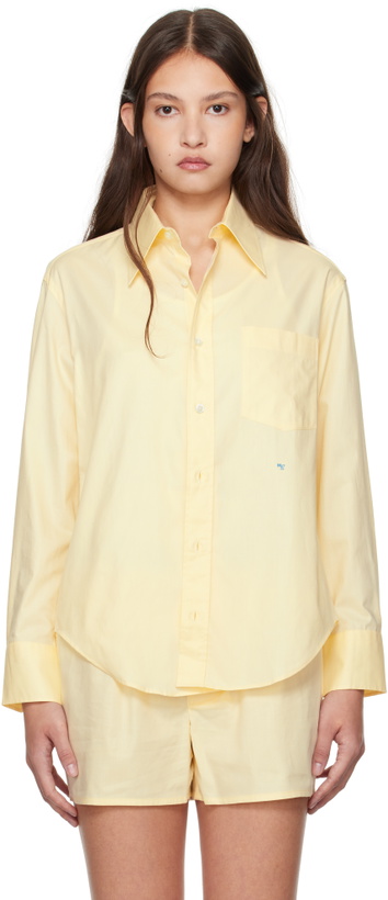 Photo: HommeGirls Yellow 70's Pocket Shirt