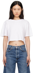 AGOLDE White Anya T-Shirt