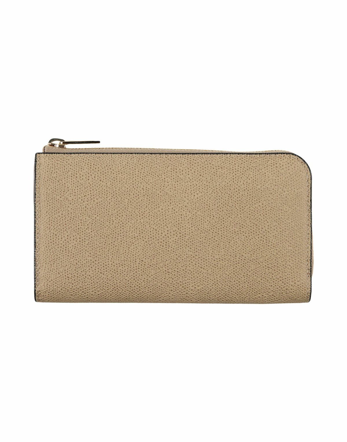 Valextra Womens Wallet Taupe