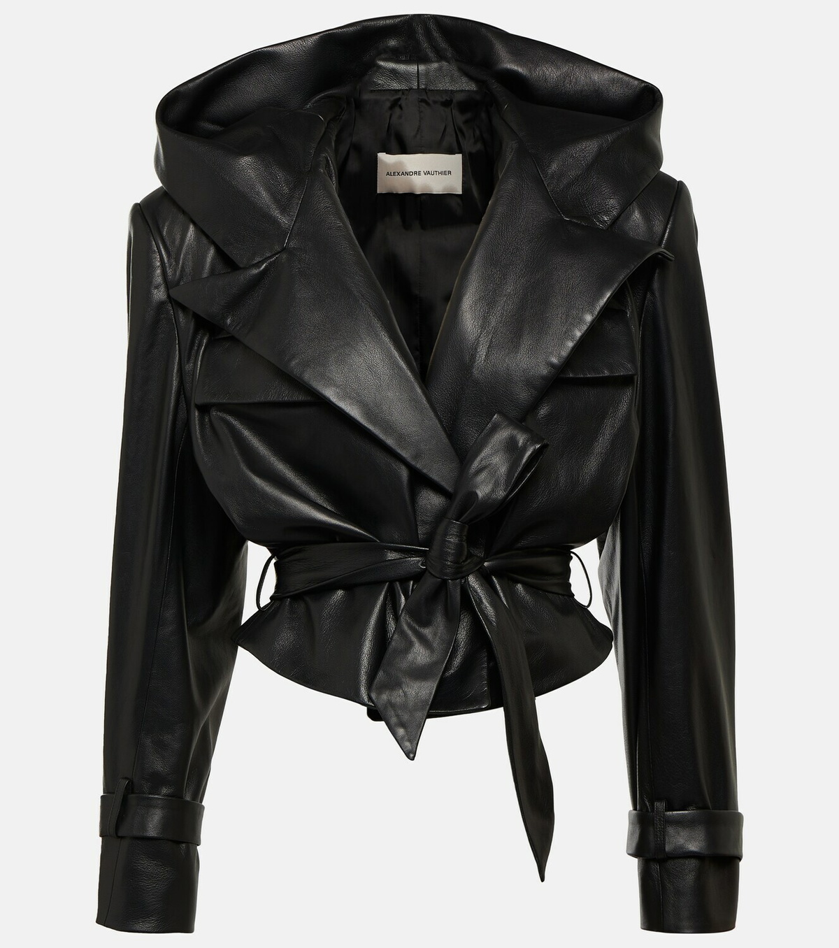 Alexandre Vauthier Cropped leather jacket Alexandre Vauthier