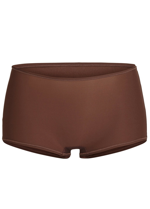 Photo: Skims Stretch-jersey boy Shorts Brown