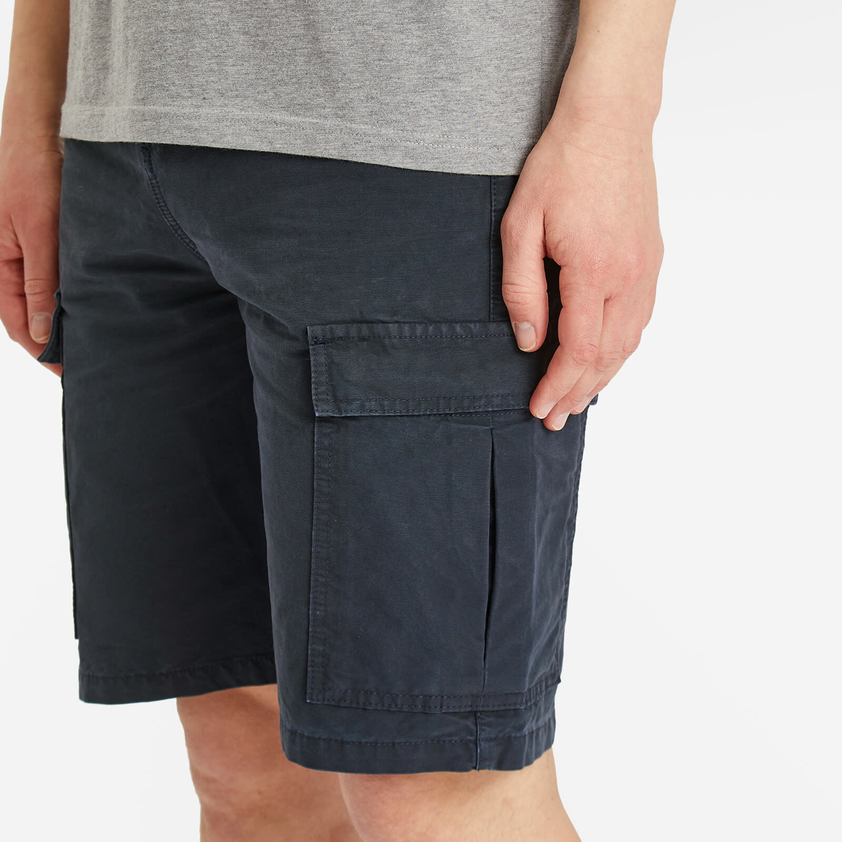 Armor-Lux Men's Cargo Shorts in Rich Navy
