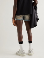 Maison Margiela - Distressed Denim Shorts - Blue