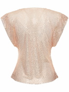 PHILOSOPHY DI LORENZO SERAFINI Embellished Net Top