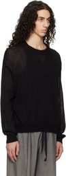 Studio Nicholson Black Gulf Sweater