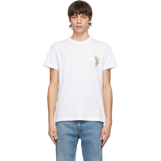Photo: Versace Jeans Couture White Logo Chest T-Shirt
