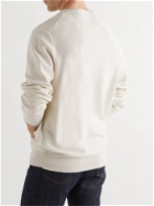 POLO RALPH LAUREN - Honeycomb-Knit Pima Cotton Sweater - Neutrals