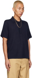 LISA YANG Navy 'The Charles' Polo