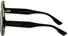 Gucci Black & Gold Square Glasses