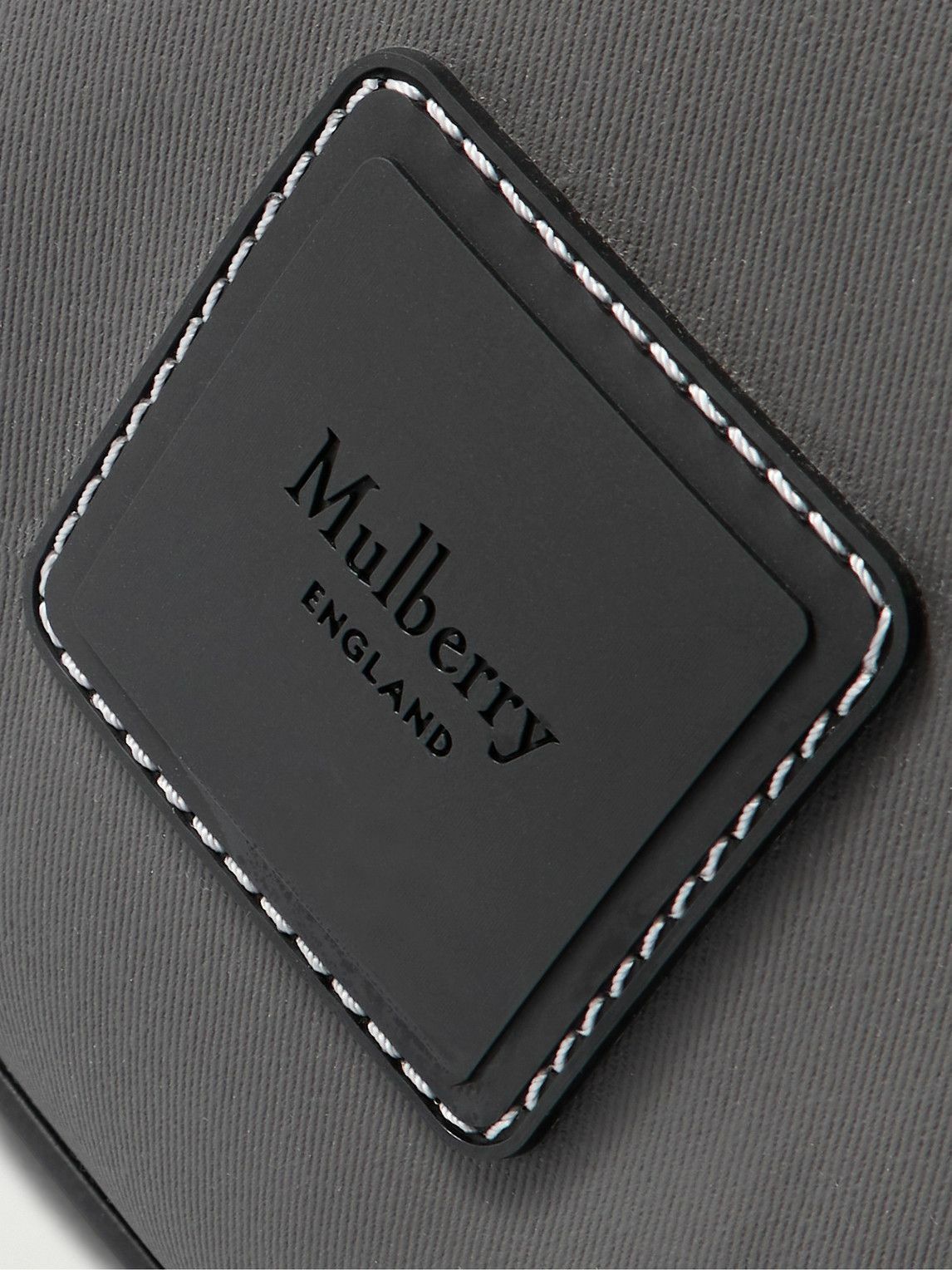 Mulberry - Dalston Leather-Trimmed Coated-Canvas Holdall
