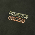 Mister Green Men's Karma Logo Crew Sweat in Deep Forest