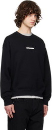 Jil Sander Black Logo Sweatshirt
