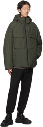 Juun.J Khaki Insulated Coat