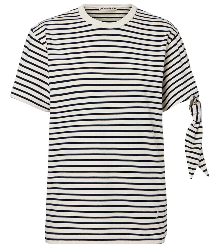 Photo: JW Anderson Striped cotton jersey T-shirt