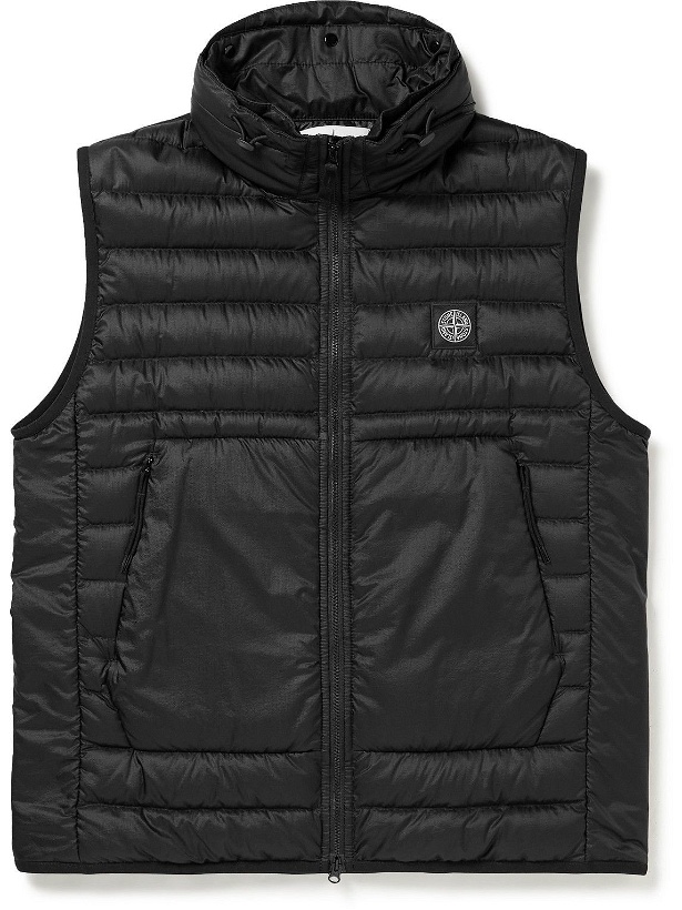 Photo: Stone Island - Quilted Shell Down Gilet - Black