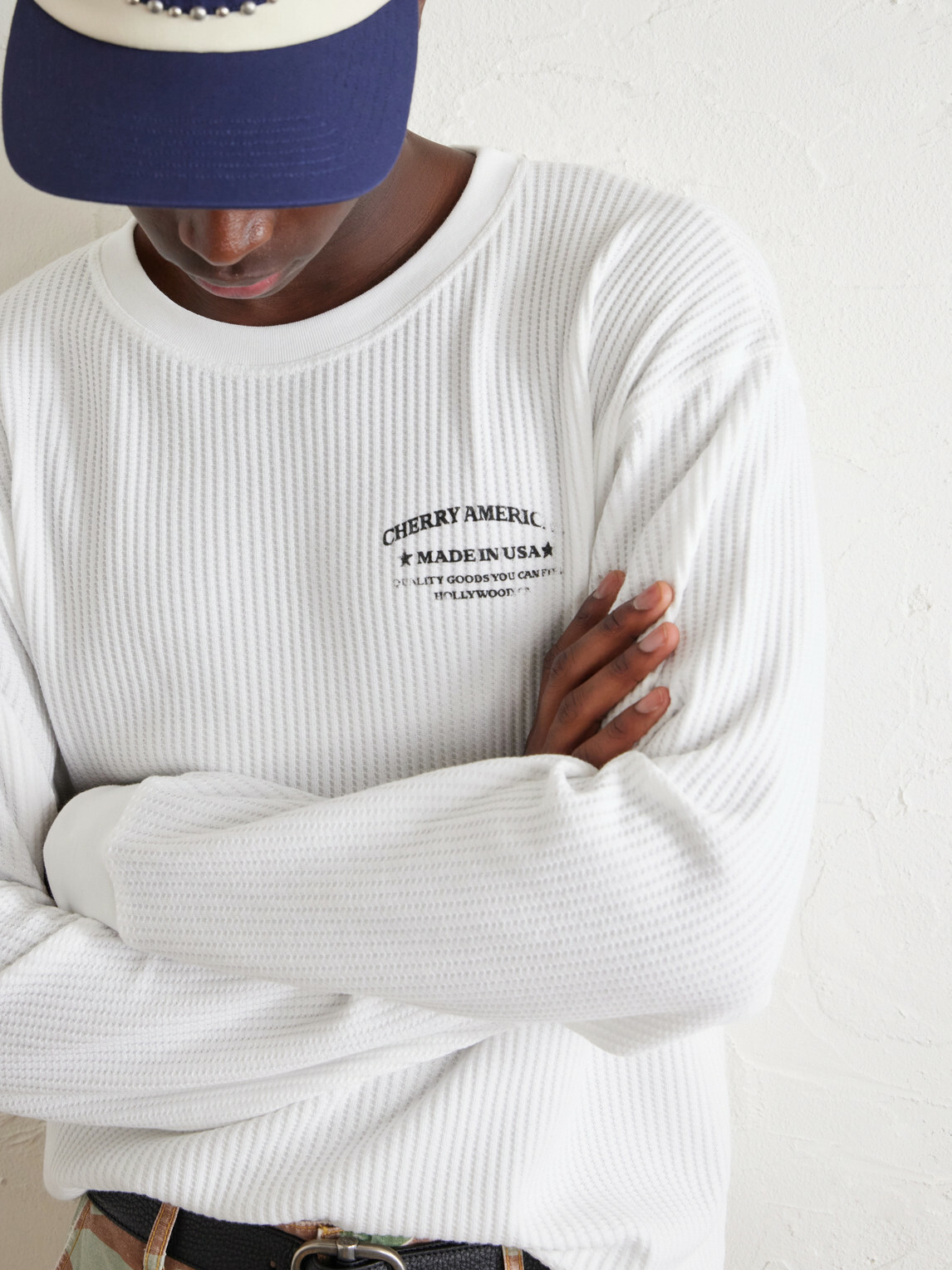 Cherry Los Angeles - Logo-Printed Cotton-Jersey T-Shirt - White