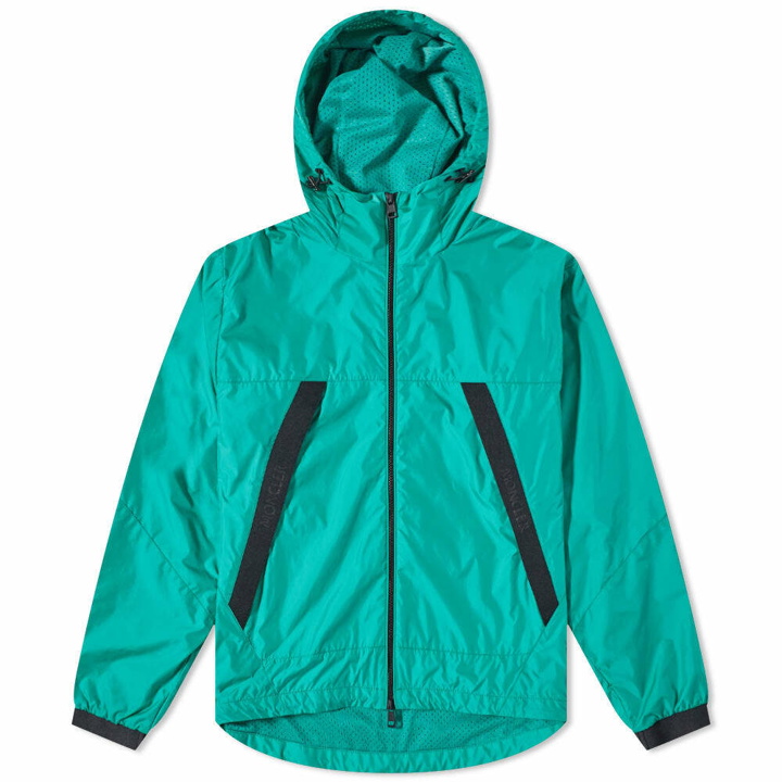 Photo: Moncler Men's Valery Hooded Windbreaker in Green