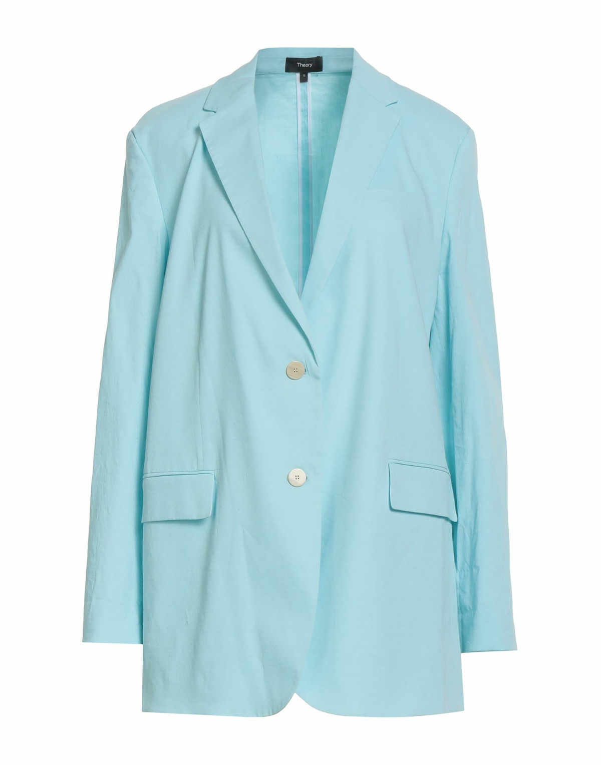 Theory Womens Blazer Light in Blue