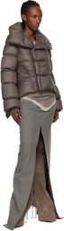 Rick Owens Gray Concordians Naska Duvet Down Jacket