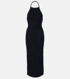 Jacquemus Tablier knitted midi dress