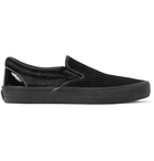 Vans - Engineered Garments Vault LX Calf Hair, Suede and Leather Slip-On Sneakers - Black