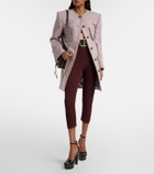 Chloé Wool-blend tweed coat