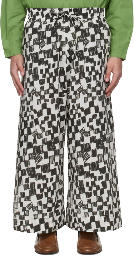 Photo: Toogood Black & White 'The Boxer' Trousers