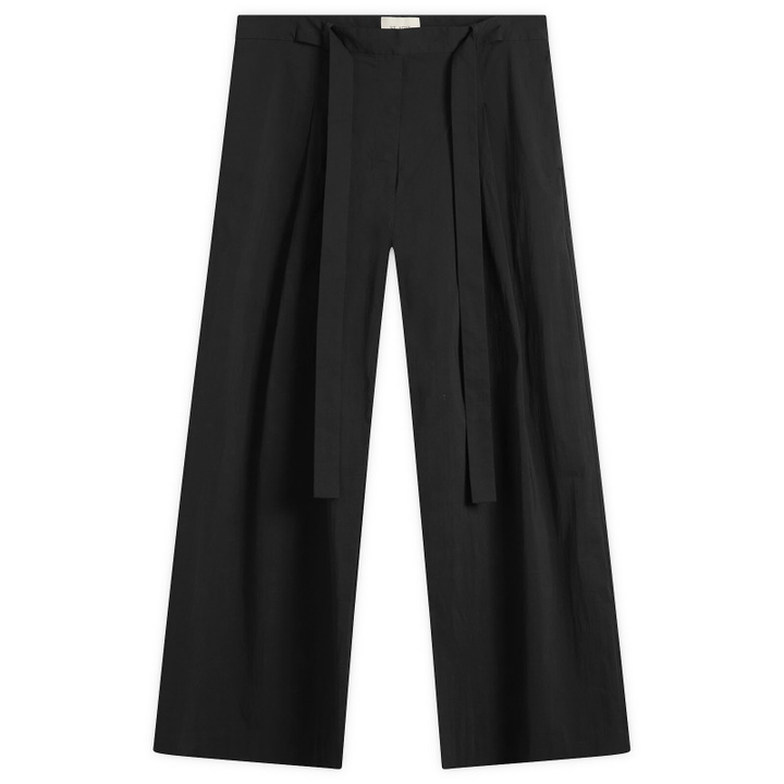Photo: ST. Agni Women's Adjustable Palazzo Pants in Black