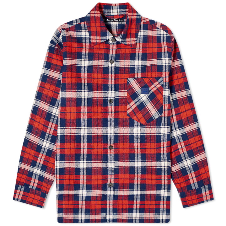 Photo: Acne Studios Salak Flannel Face Shirt