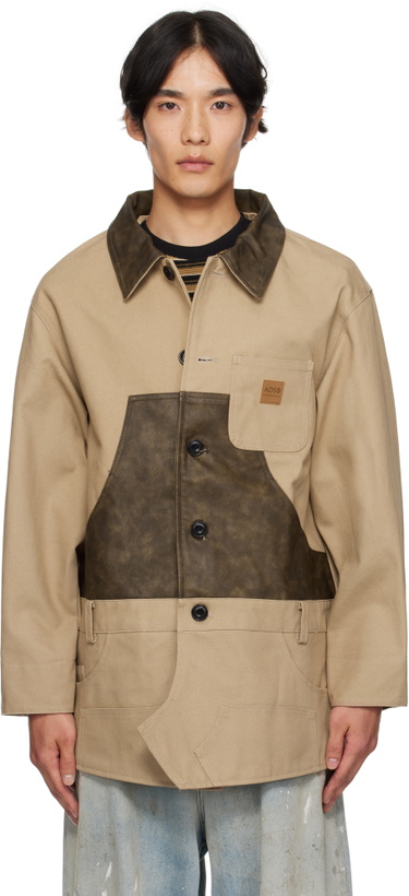 Photo: Andersson Bell Beige Carpenter Shorts Inserted Coat