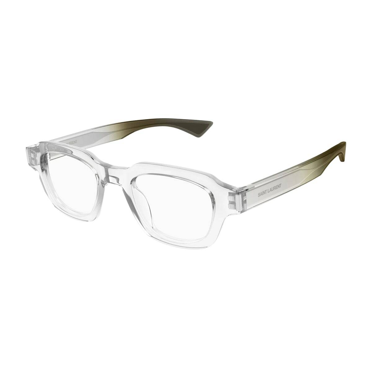 Saint Laurent Eyewear Saint Laurent Sl 791 Opt Linea Sl Logo 004 Crystal Trasparente Glasses