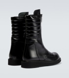 Rick Owens - Basket Creeper leather boots