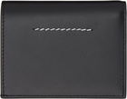 MM6 Maison Margiela Black Numeric Wallet