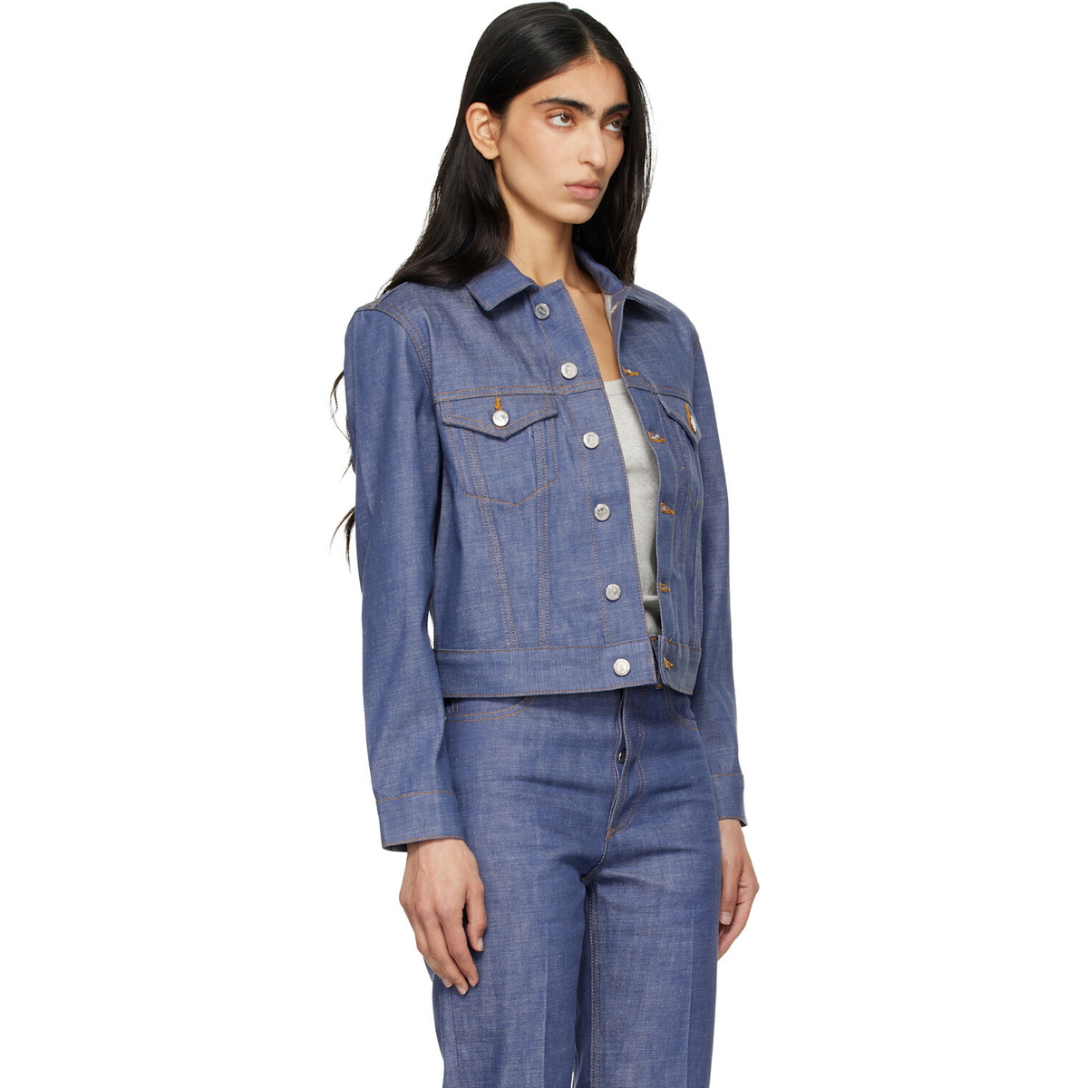 A.P.C. Blue Dion Denim Jacket