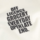 END. Open 'til Late T-Shirt in Ecru