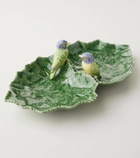 Bordallo Pinheiro Cinerária Double Leaf bowl