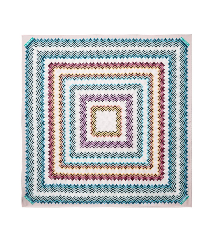 Photo: Missoni Zigzag silk twill scarf