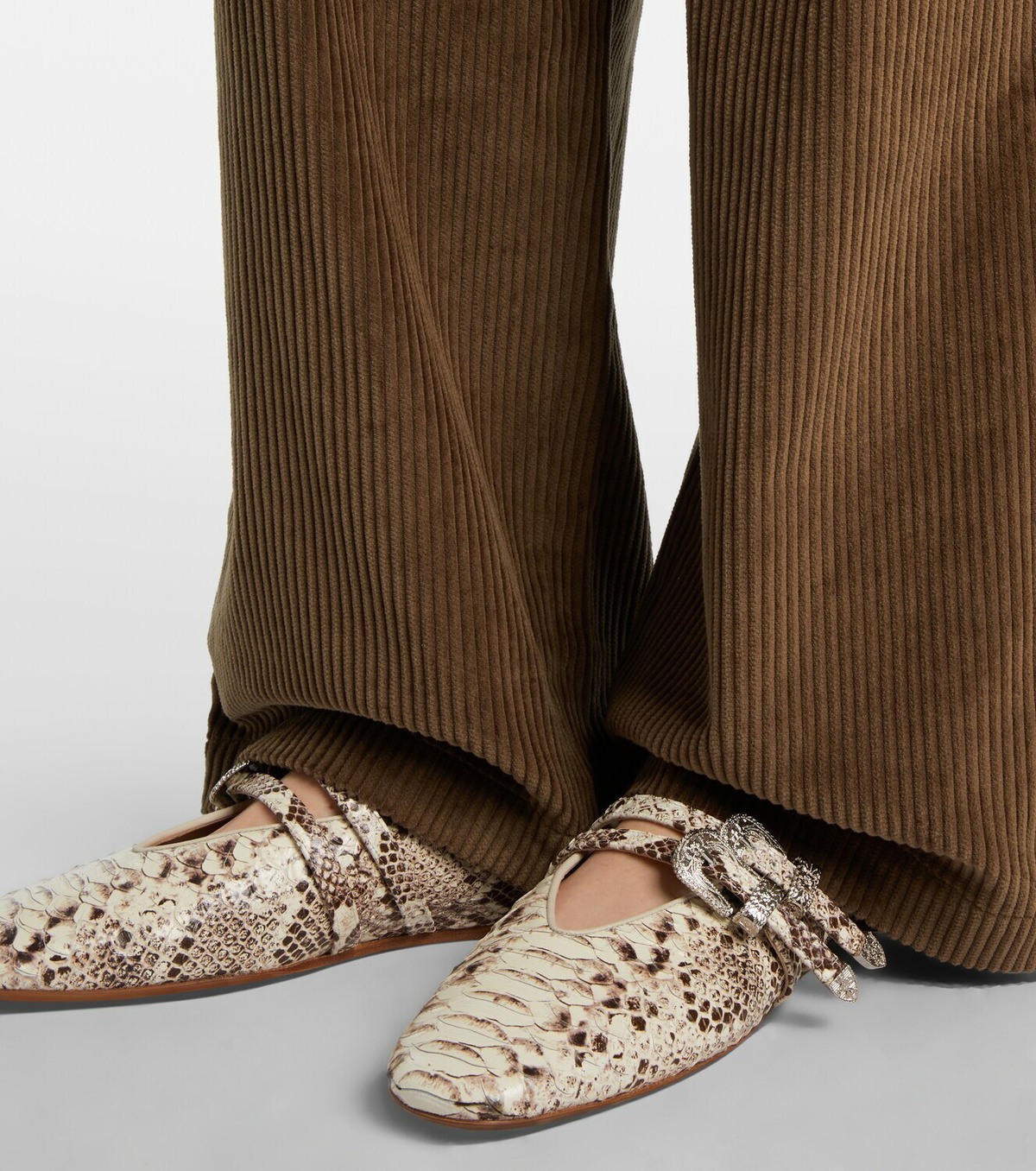 Le Monde Béryl Classic Claudia leather Mary Jane flats