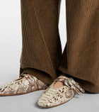 Le Monde Béryl Classic Claudia leather Mary Jane flats