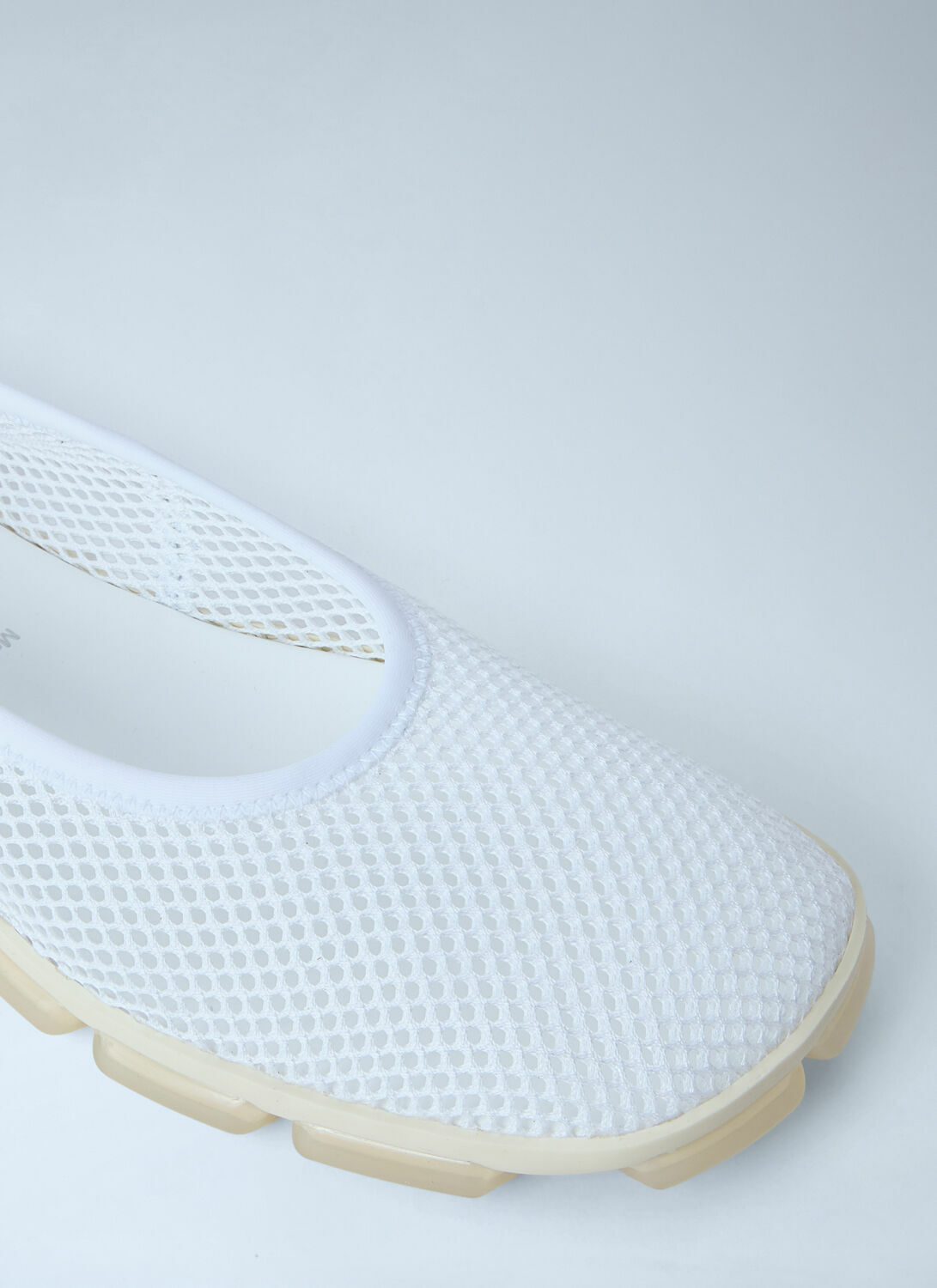 Miu Miu Mesh Slip-On Flats