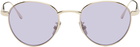 LOEWE Gold Slim Sunglasses