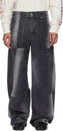 Eckhaus Latta Gray Bend Jeans