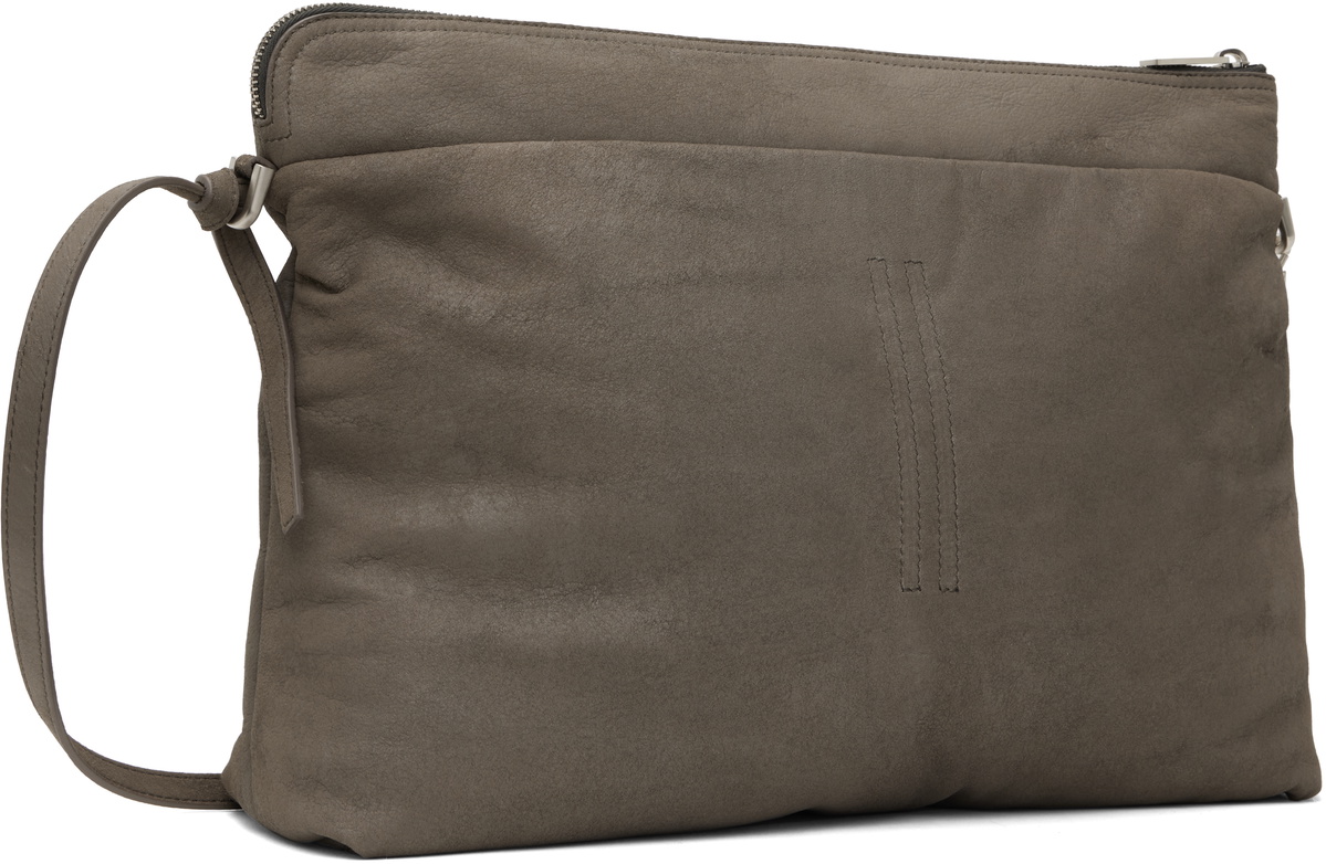 Rick Owens Gray Hollywood Big Adri Bag
